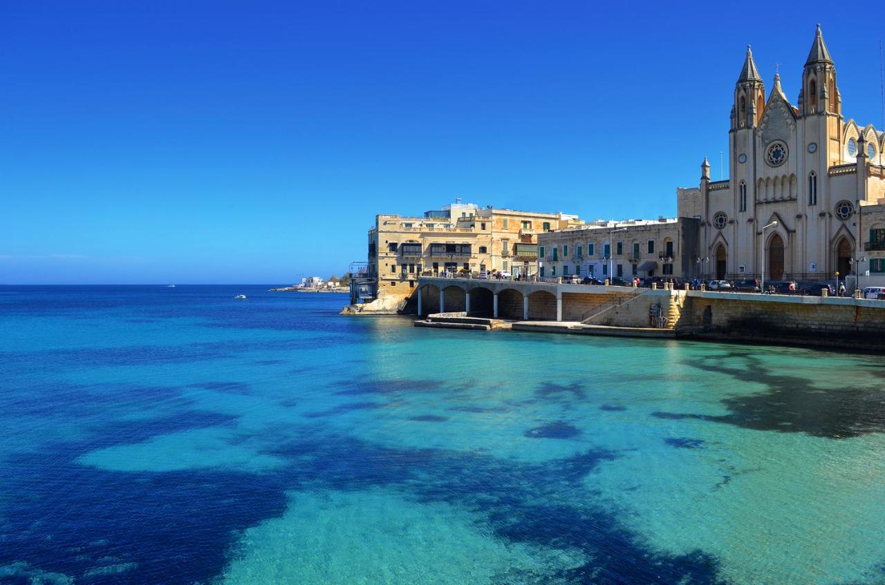 Modern Luxury Penthouse In Perfect Sliema Location Apartamento Exterior foto